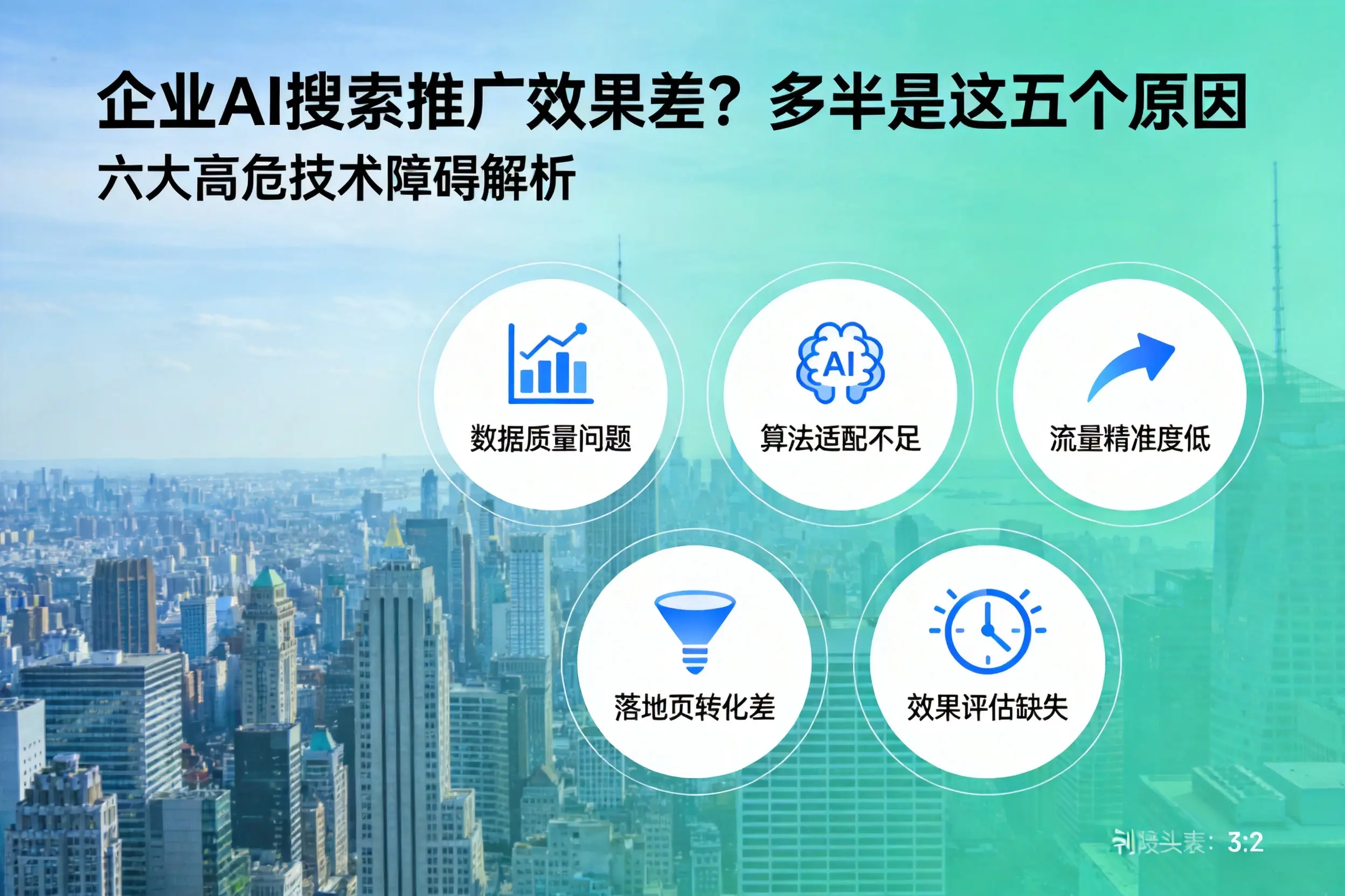 道县企业AI搜索推广效果差?多半是这五个原因